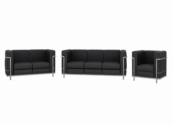 Sillón Cubic Base Cromada, vista ambiente