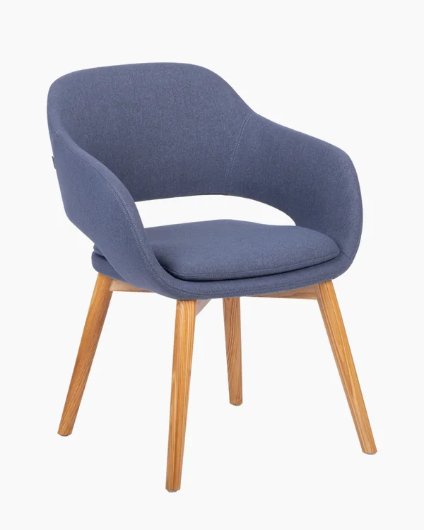 Vibe Base Madera, vista tres-cuartos